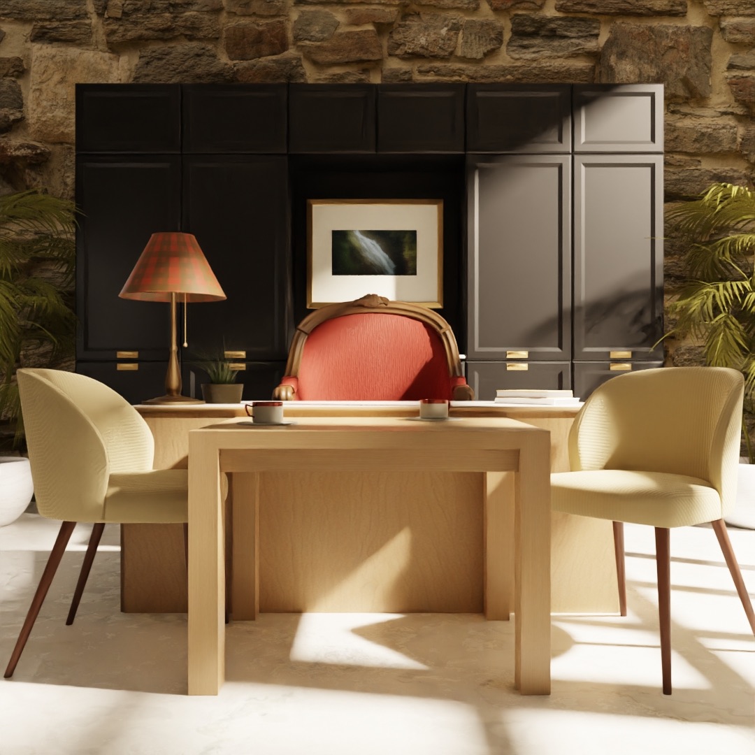 An image of Anna Maria Casa's office space.